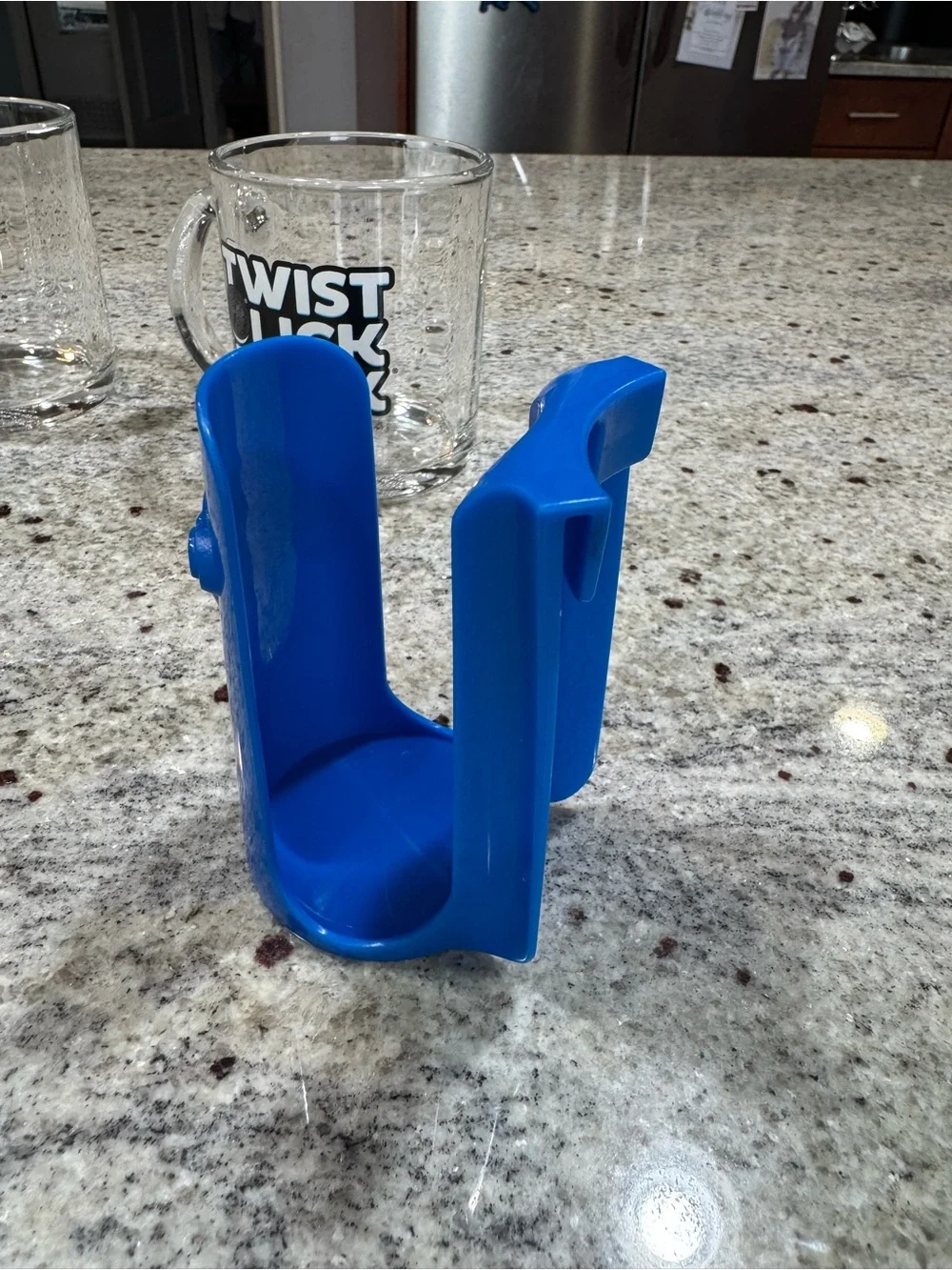 Dunking Glass Mug Set with Blue Cookie Holder - Oreo Brand